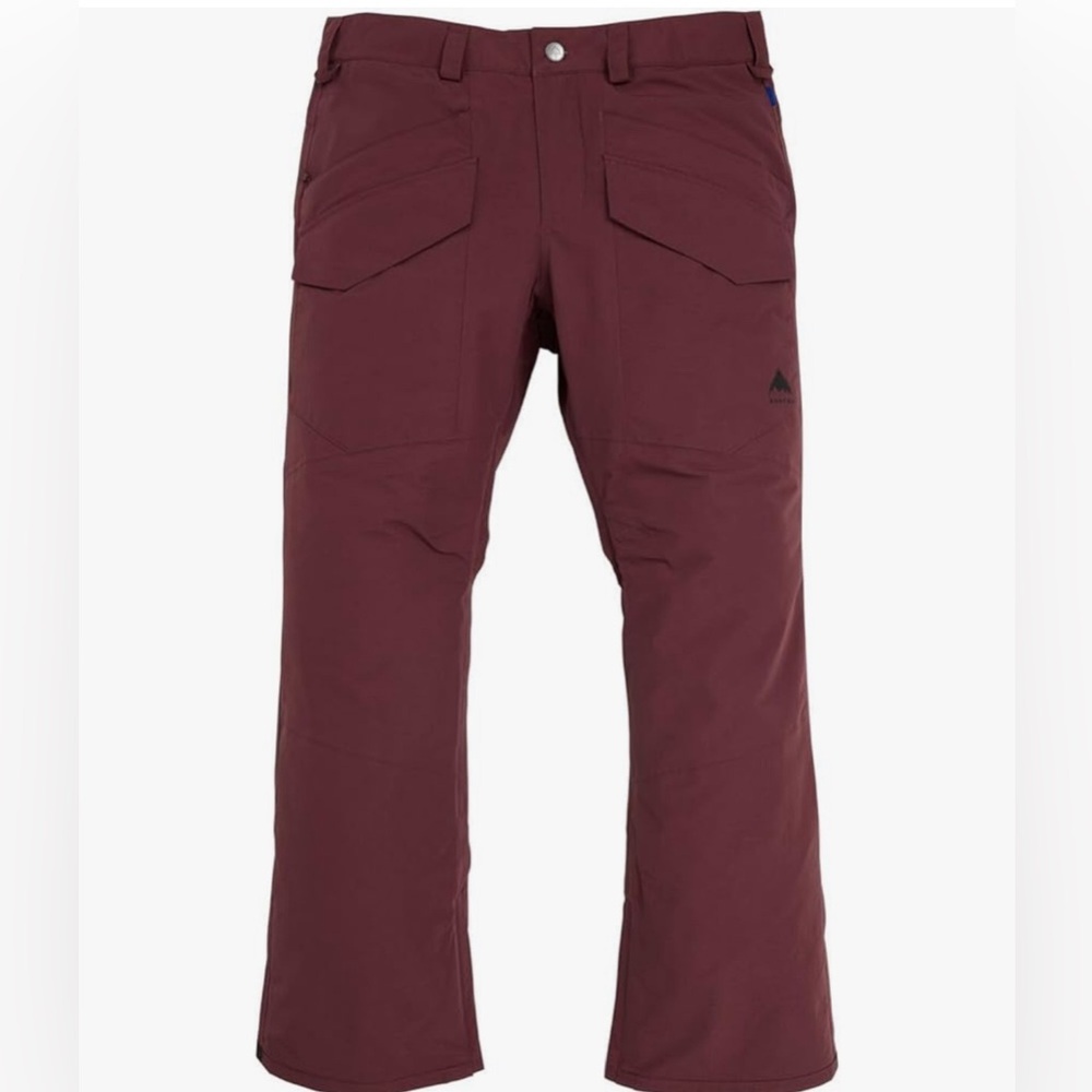 BURTON Snow Pants Men Covert 2.0 PT Size Small Almandine